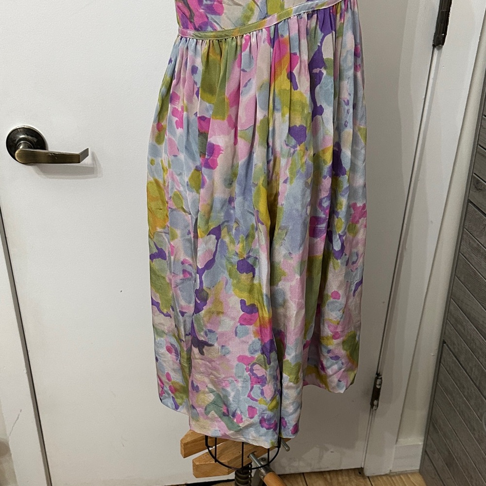 Twenty8Twelve Pastel Floral Dress in Silk - Picture 11 of 13